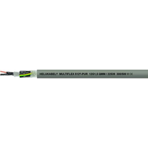 Helukabel 22505 kabel pro energetické řetězy M-FLEX 512-PUR 7 G 0.5 mm² šedá 100 m