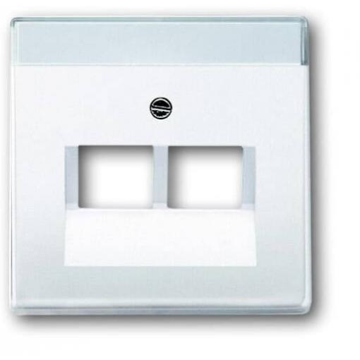 Busch-Jaeger kryt zásuvky UAE-/IAE-/ISDN dopravní bílá, bílá 2CKA001710A3164 1 ks