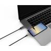 Smrter USB kabel USB 2.0 USB-C ® zástrčka, USB-C ® zástrčka 1.00 m vícebarevná SMRTER_SPEEDY_C_BK