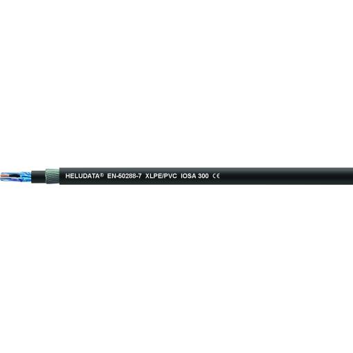 HELU 11013031 nástrojový kabel HELUDATA® EN50288-7 IOSA 2 x 2 x 1 mm² modrá 100 m