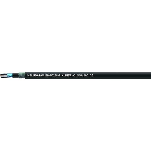 HELU 11014200 nástrojový kabel HELUDATA® EN50288-7 OSA 300 1 x 2 x 1 mm² modrá 100 m