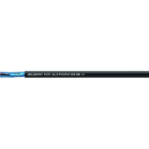 HELU 11011970 nástrojový kabel HELUDATA® PLTC UL13 IOS 300 16 x 2 x 1.31 mm² černá 100 m