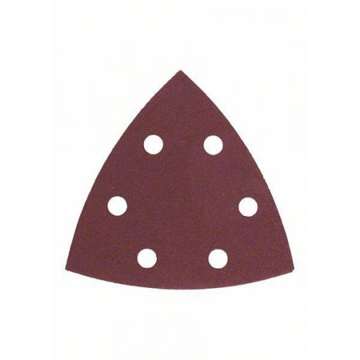 Bosch Accessories 2608621689 2608621689 brusný papír pro delta brusky Zrnitost 240 (d x š) 93 mm x 93 mm 5 ks