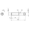 MD Micro Detectors DM7/0P-1H optický senzor, DM7/0P-1H, 10 - 30 V/DC, 1 ks