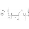 MD Micro Detectors DMR/0P-1H optický senzor, DMR/0P-1H, 10 - 30 V/DC, 1 ks