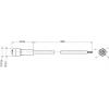 MD Micro Detectors CD12M/0B-150A1 připojovací kabel pro senzory CD12M/0B-150A1 1 ks