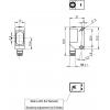 MD Micro Detectors QMRHD/0P-0F optický senzor, QMRHD/0P-0F, 10 - 30 V/DC, 1 ks