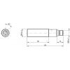 MD Micro Detectors FFRL/BP-1E optický senzor, FFRL/BP-1E, 10 - 30 V/DC, 1 ks