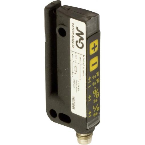 MD Micro Detectors FC7I/0B-M304-0F vidlicová světelná závora , FC7I/0B-M304-0F, 12 - 24 V/DC, 1 ks