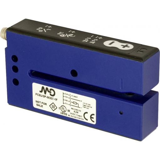 MD Micro Detectors FC8U/0B-M307-1F vidlicová světelná závora , FC8U/0B-M307-1F, 12 - 24 V/DC, 1 ks