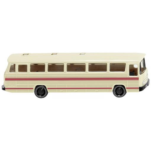 Wiking 097102 N model autobusu Mercedes Benz Cestovní kužel o 302 - světle slonová kost