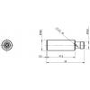 MD Micro Detectors indukční snímač AK1/BP-3H