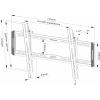 Neomounts WL35-550BL16 TV držák na zeď 101,6 cm (40) - 190,5 cm (75) naklápěcí