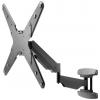 Neomounts WL70-550BL14 TV držák na zeď 81,3 cm (32) - 139,7 cm (55) nastavitelná výška, naklápěcí, nakláněcí, otočný
