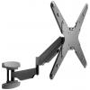Neomounts WL70-550BL14 TV držák na zeď 81,3 cm (32) - 139,7 cm (55) nastavitelná výška, naklápěcí, nakláněcí, otočný