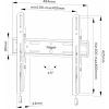 Neomounts WL30S-850BL14 TV držák na zeď 81,3 cm (32) - 165,1 cm (65) pevný