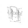 Neomounts WL35S-850BL14 TV držák na zeď 81,3 cm (32) - 165,1 cm (65) naklápěcí