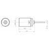 MD Micro Detectors indukční snímač V3T1/S0-3A8F