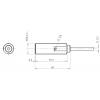 MD Micro Detectors indukční snímač V3K1/R0-3A8F