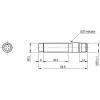 MD Micro Detectors indukční snímač PFM1/BP-2H