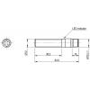 MD Micro Detectors indukční snímač PFM1/BP-3H