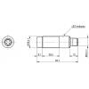 MD Micro Detectors indukční snímač PFK1/BP-2H
