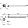 MD Micro Detectors CD08/0B-050C1 připojovací kabel pro senzory CD08/0B-050C1 1 ks