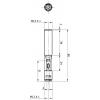 MD Micro Detectors kapacitní snímač C12P/00-3E C12P/00-3E