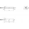 MD Micro Detectors CX0E1RP/10-016V plochý senzor, CX0E1RP/10-016V, 16.8 - 30 V/DC, 1 ks