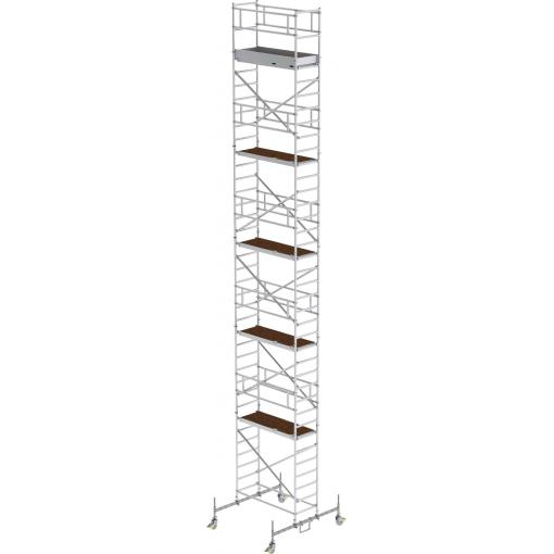 MUNK Günzburger Steigtechnik 154045 hliník lešení na kolečkách Montáž bez nářadí max.prac. výška: 12.5 m