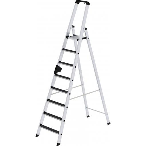 MUNK Günzburger Steigtechnik MUNK 41628 hliník štafle max.prac. výška: 4 m šedobílá (RAL 7035) 12 kg