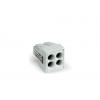krabicová svorka Tuhost (příčný řez): 0.75-2.5 mm² Pólů: 4 WAGO 1000 ks světle šedá
