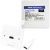 LogiLink AH0014 HDMI adaptér [1x HDMI zásuvka - 1x HDMI zásuvka] bílá 0 m