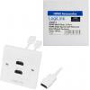 LogiLink AH0015 HDMI adaptér [1x HDMI zásuvka - 2x HDMI zásuvka] bílá 0 m