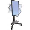 Ergotron 24-192-085 Neo-Flex Mobile MediaCenter UHD TV kolečkový vozík 127,0 cm (50) - 165,1 cm (65) naklápěcí, otočný, nastavitelná výška technologie Constant
