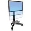 Ergotron 24-192-085 Neo-Flex Mobile MediaCenter UHD TV kolečkový vozík 127,0 cm (50) - 165,1 cm (65) naklápěcí, otočný, nastavitelná výška technologie Constant