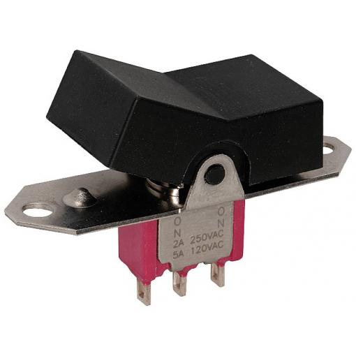 C & K Switches 7205J19ZQE12 kolébkový spínač 120 V/AC, 28 V/DC 5.00 A 2x (zap)/vyp/zap bez aretace 1 ks Bulk