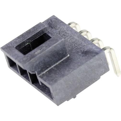 Molex vestavná zásuvková lišta (standardní) 4, rozteč 2.5 mm, 1053131104, 1 ks Tray