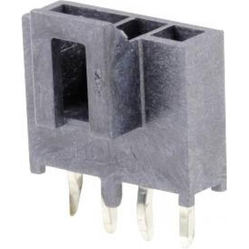 Molex vestavná zásuvková lišta (standardní) 4, rozteč 2.5 mm, 1053091104, 1 ks Tray