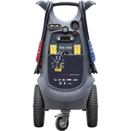 Kunzer systém pro rychlé startování auta ASFPA 12-24/3200, max. startovací proud 3200 A, max. startovací proud Pomocný stratovací proud (24 V)=1600 A, voltmetr