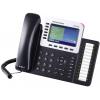 Grandstream GXP-2160 systémový telefon, VoIP bluetooth, konektor na sluchátka barevný displej černá, stříbrná
