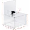 Sigel box pro promoakce s vhazovacím výřezem, zamykatelný VA151 transparentní (š x v x h) 15 x 15 x 21.2 cm 1 ks