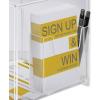 Sigel box pro promoakce s vhazovacím výřezem, s podavačem VA152 transparentní (š x v x h) 21 x 36.8 x 21 cm 1 ks
