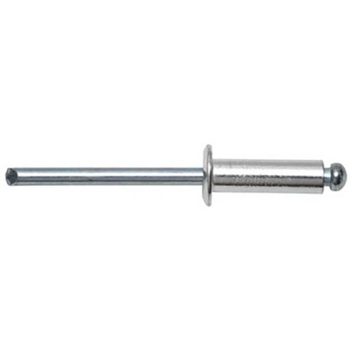 SWG 93751255 nýt s plochou kulatou hlavou (Ø x d) 5 mm x 12 mm hliník 500 ks