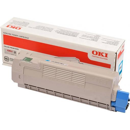 OKI Toner C612 originál azurová 6000 Seiten 46507507