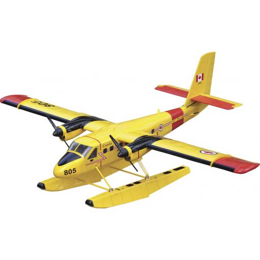 VQ Twin Otter žlutá RC model motorového letadla ARF 1875 mm