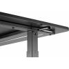 SpeaKa Professional psací stůl pro práci vsedě i ve stoje výškově nastavitelné Rozsah výšky: 700 do 1170 mm (š x h) 1400 mm x 600 mm černá SP-9007520