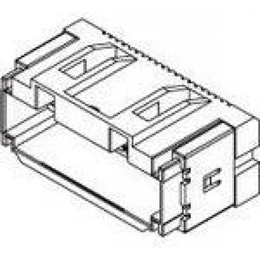 Molex vestavná zásuvková lišta (standardní) 4, rozteč 1.5 mm, 5031590400, 1 ks Tray