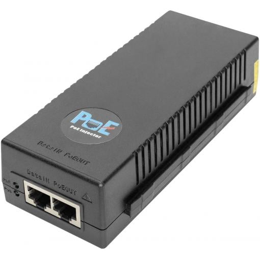Digitus DN-95108 PoE injektor 10 GBit/s IEEE 802.3af (12.95 W), IEEE 802.3at (25.5 W)