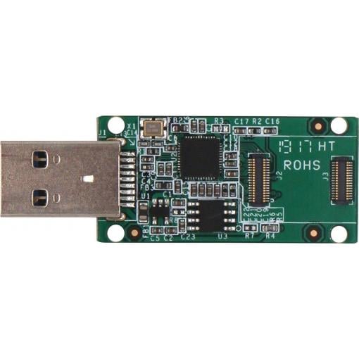 Radxa RockPi_EMMC2USB3.0 externí čtečka paměťových karet eMMC USB 3.2 (Gen 1x1) zelená